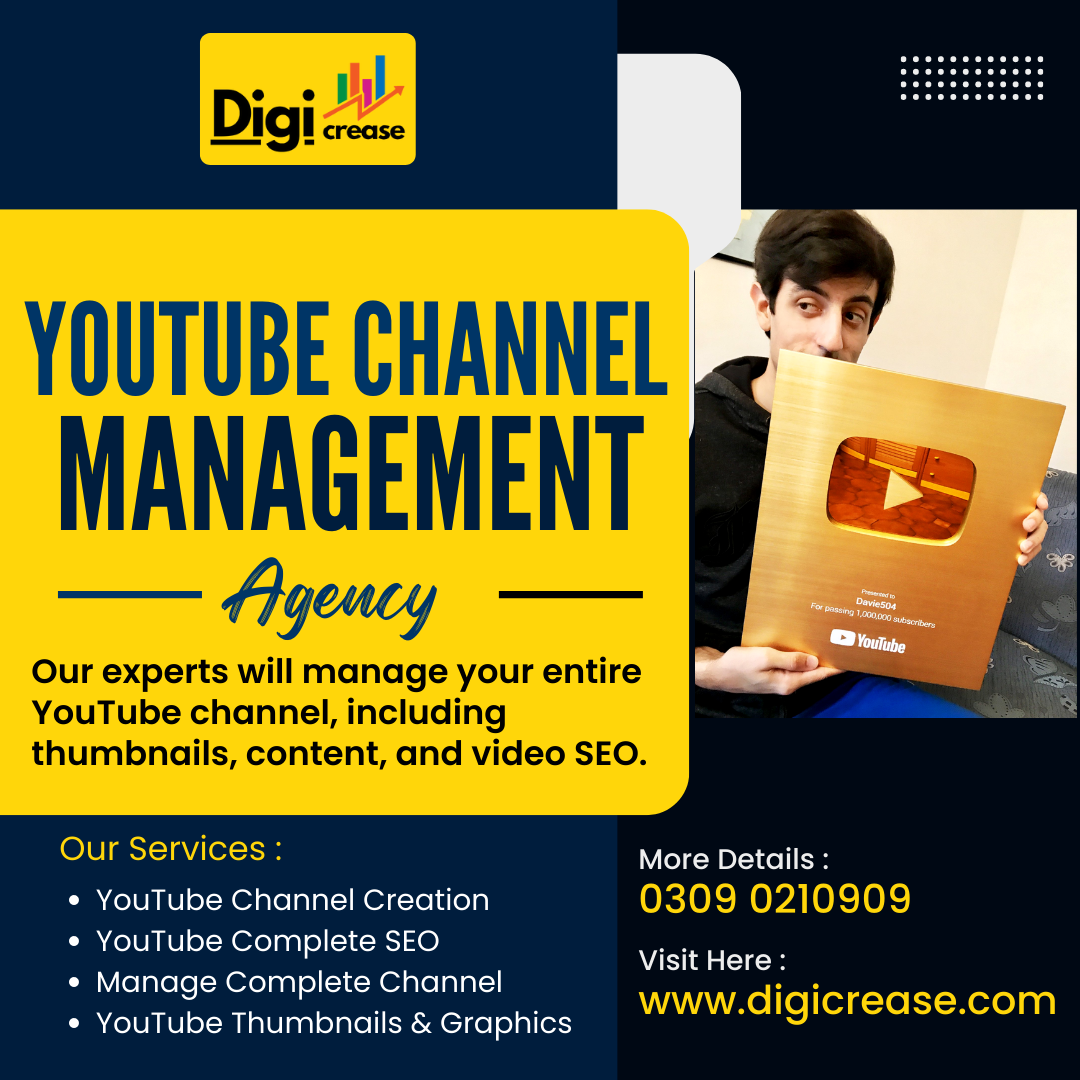 YouTube Channel Management Services